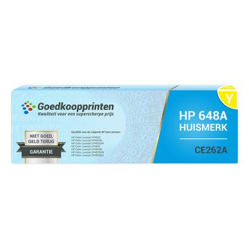 Hausmarke für HP 648A Toner Gelb (CE262A) 11.000 Drucke