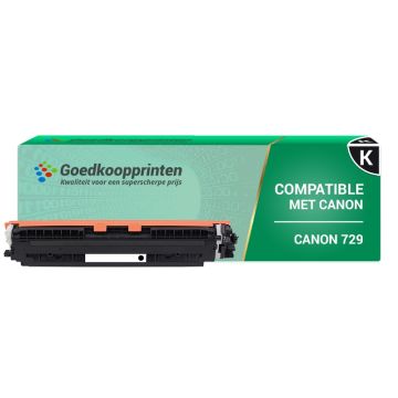 Kompatible zu Canon 729BK Toner Schwarz (1.500 Drucke)