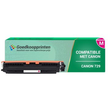 Kompatible zu Canon 729M Toner Magenta (1.000 Ausdrucke)