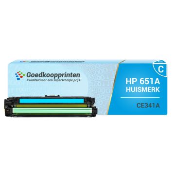 Hausmarke für HP CE341A Tonerkartusche Cyan (16.000 Drucke)
