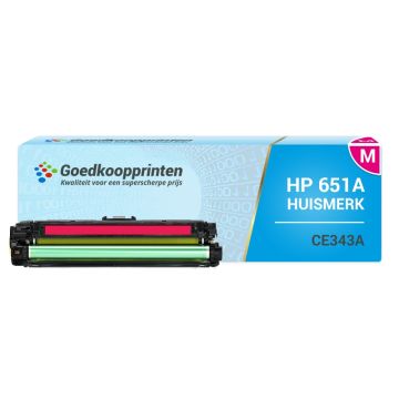 Hausmarke für HP CE343A Tonerkartusche Magenta (16.000 Drucke)