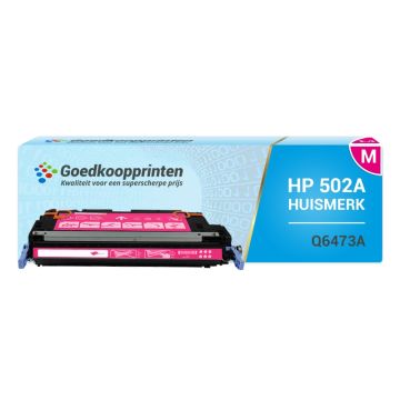 Hausmarke für HP 502A Toner / Q6473A Tonerkartusche Magenta (4.000 Drucke)