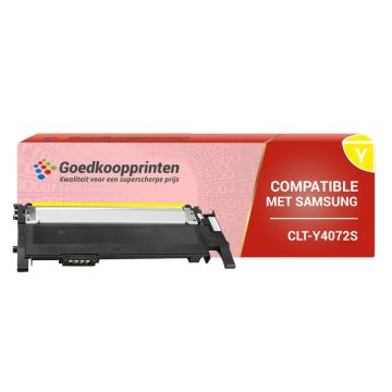 Kompatible zu Samsung CLT-Y4072S Toner-Kartusche Gelb (1.500 Ausdrucke)