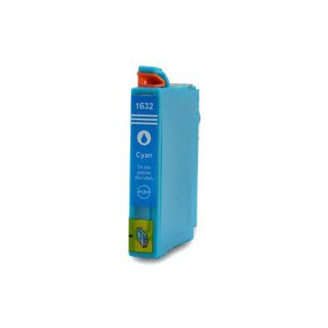 Kompatible Druckerpatrone zu Epson T1632 Cyan (10ML)